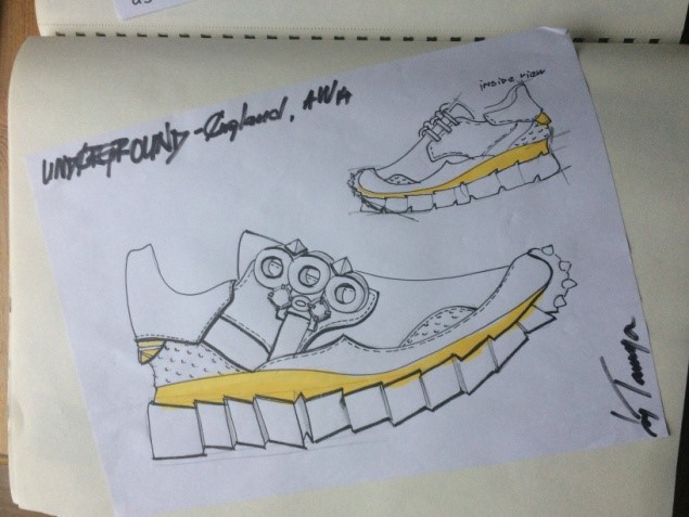 shoe sketch